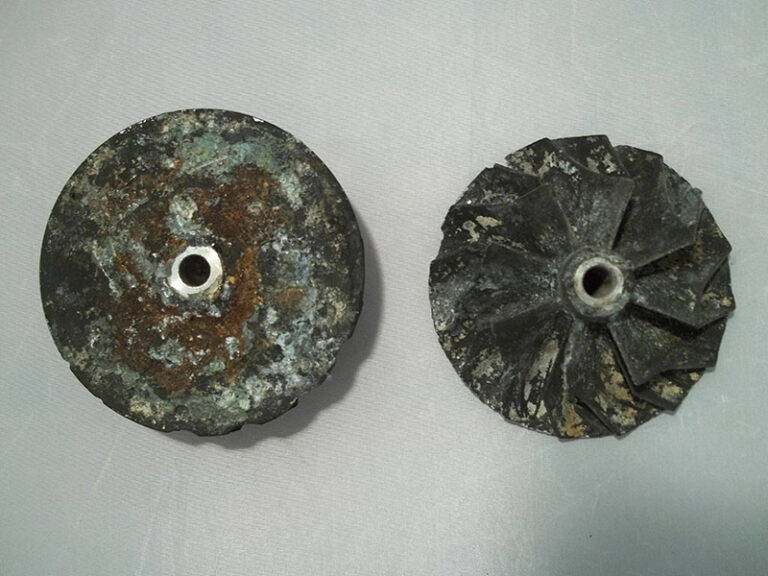 Compressor Wheel – Corrosion Damage 1